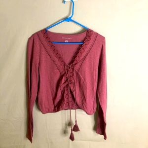 Reddish long sleeve